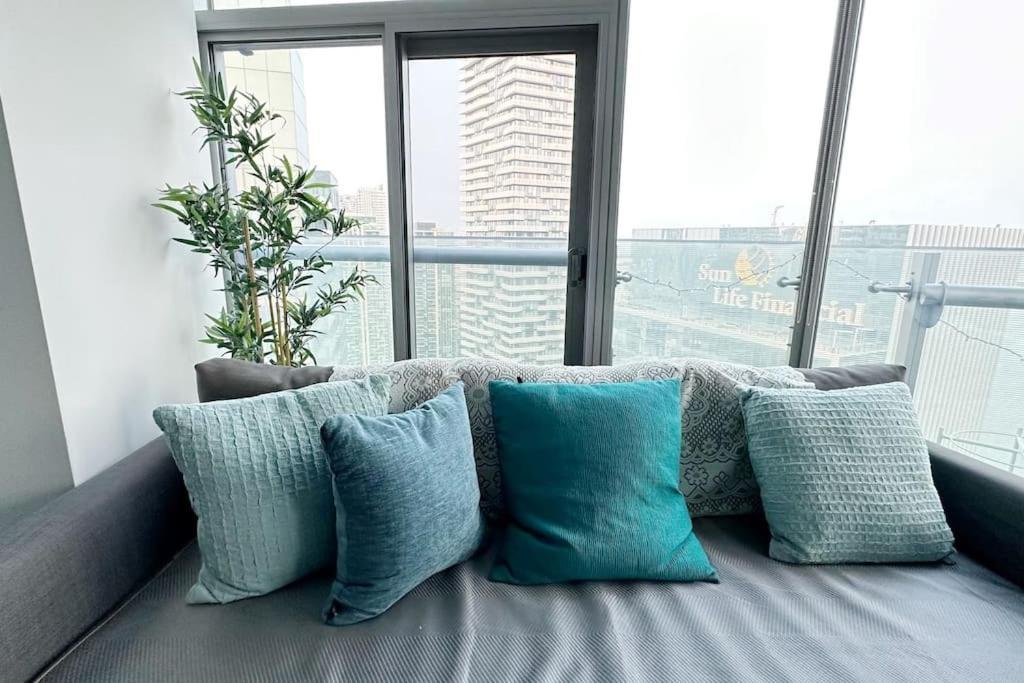 New Superior Lakeview Luxury 3-Bedroom Suite On 48 Floor Toronto Exterior foto