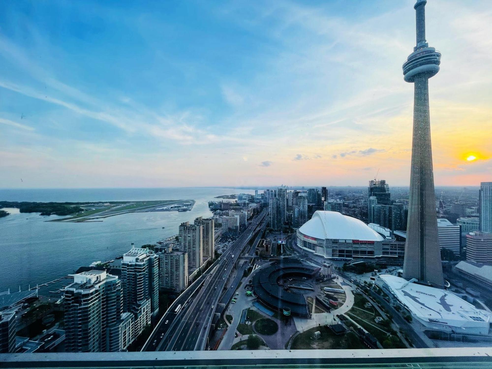 New Superior Lakeview Luxury 3-Bedroom Suite On 48 Floor Toronto Exterior foto