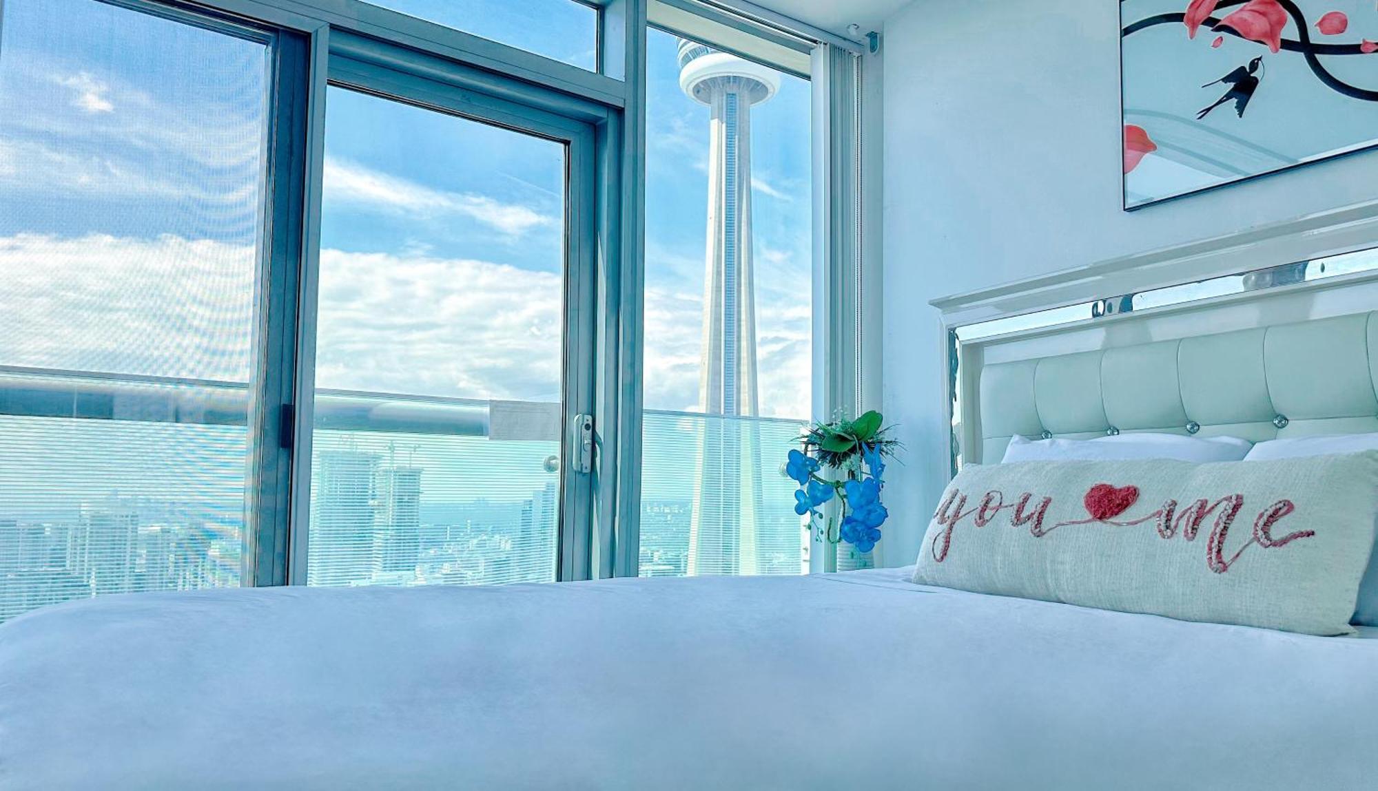 New Superior Lakeview Luxury 3-Bedroom Suite On 48 Floor Toronto Exterior foto